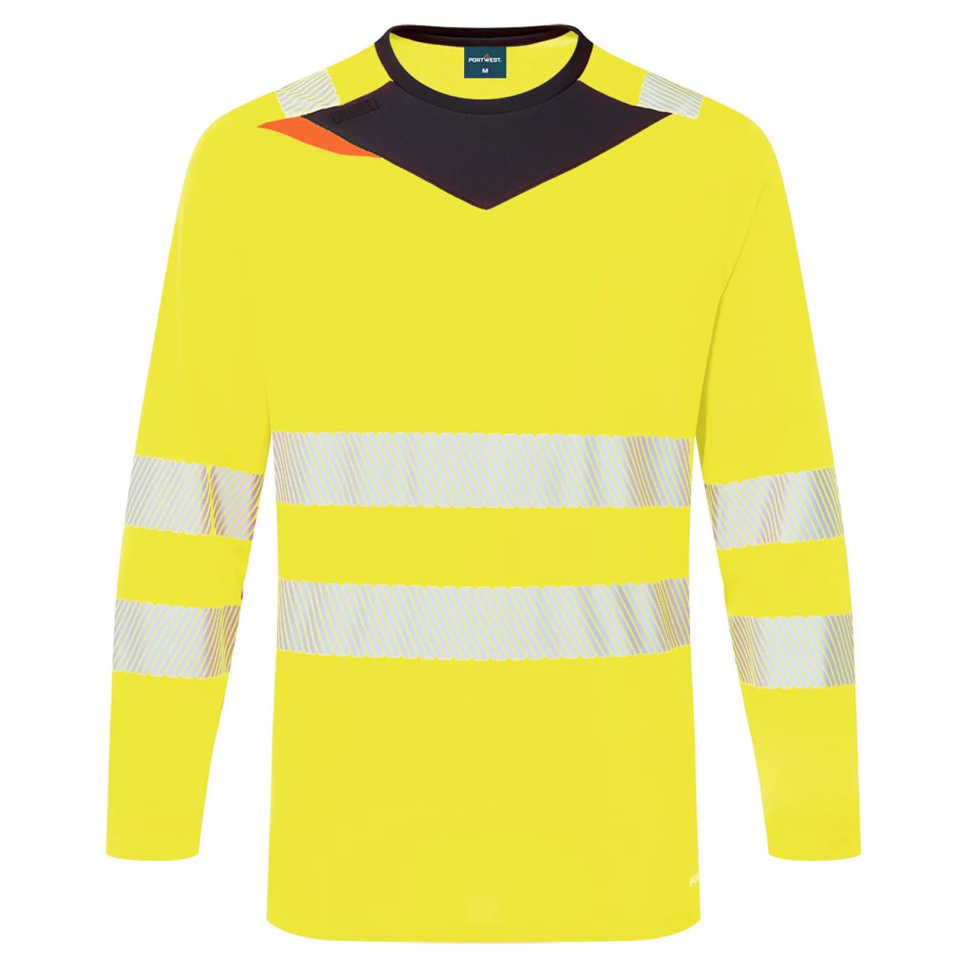 DX416 - Tricou HiVis DX4 cu mânecă lungă / Portwest / Tricouri, bluze, cămăși