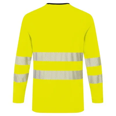 DX416 - Tricou HiVis DX4 cu mânecă lungă / Portwest / Tricouri, bluze, cămăși