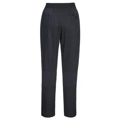 C076 - Pantaloni de bucatar din bumbac și țesătură MeshAir / Portwest / Îmbrăcăminte bucătari, ospătari, HoReCa