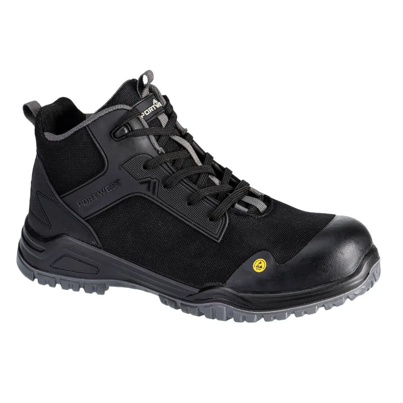 FE01 - Ghete de protecție Bevel S3S ESD SR FO / Portwest / Bocanci de protecție și ghete de lucru