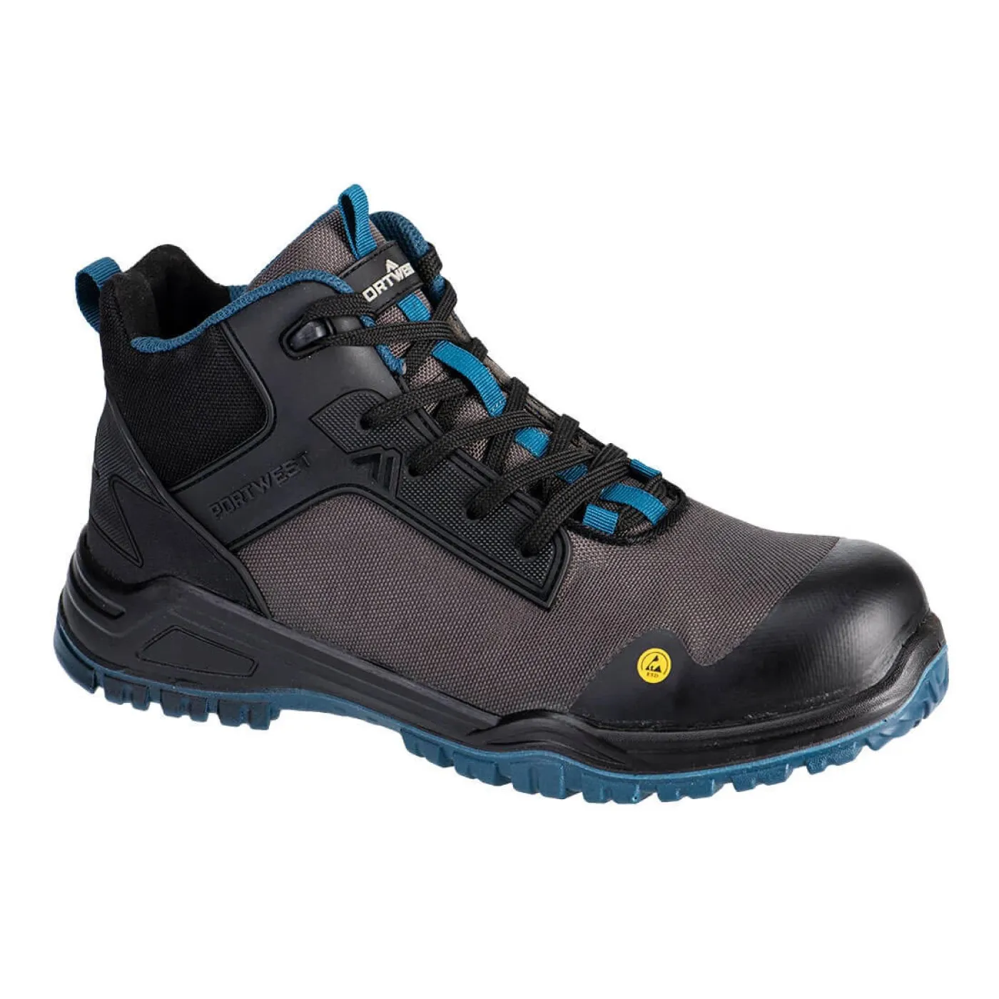 FE01 - Ghete de protecție Bevel S3S ESD SR FO / Portwest / Bocanci de protecție și ghete de lucru