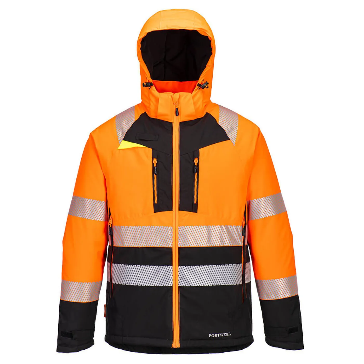 DX430 - Jachetă de iarnă HiVis DX4 Clasa 2 / Portwest / Îmbrăcăminte HiVis și reflectorizantă