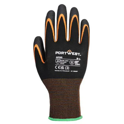 AP35 - Mănuși din nitril Double Palm 15 / Portwest / Mănuși de protecție din material textil impregnate