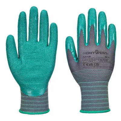 A313 - Mănuși din spumă de nitril Grip 15 (12 buc.) / Portwest / Mănuși de protecție din material textil impregnate