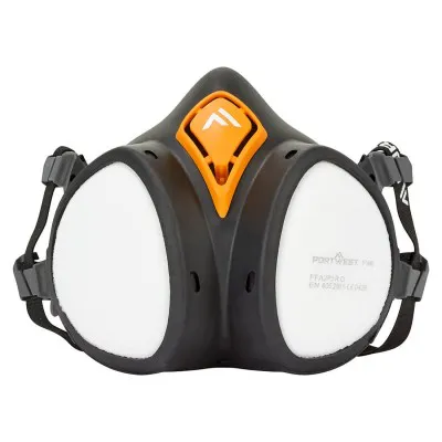 P440 - Semi-mască cu filtre A2P3 integrate / Portwest / Semimăști cu filtru schimbabil