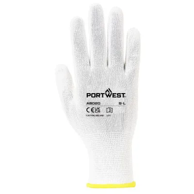 AB020 - Manusi Assembly (360 perechi) / Portwest / Mănuși de protecție din material textil neimpregnate