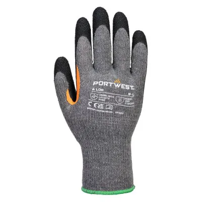 A106 - Mănuși impregnate in latex Grip 13 (12 perechi) / Portwest / Mănuși de protecție din material textil impregnate