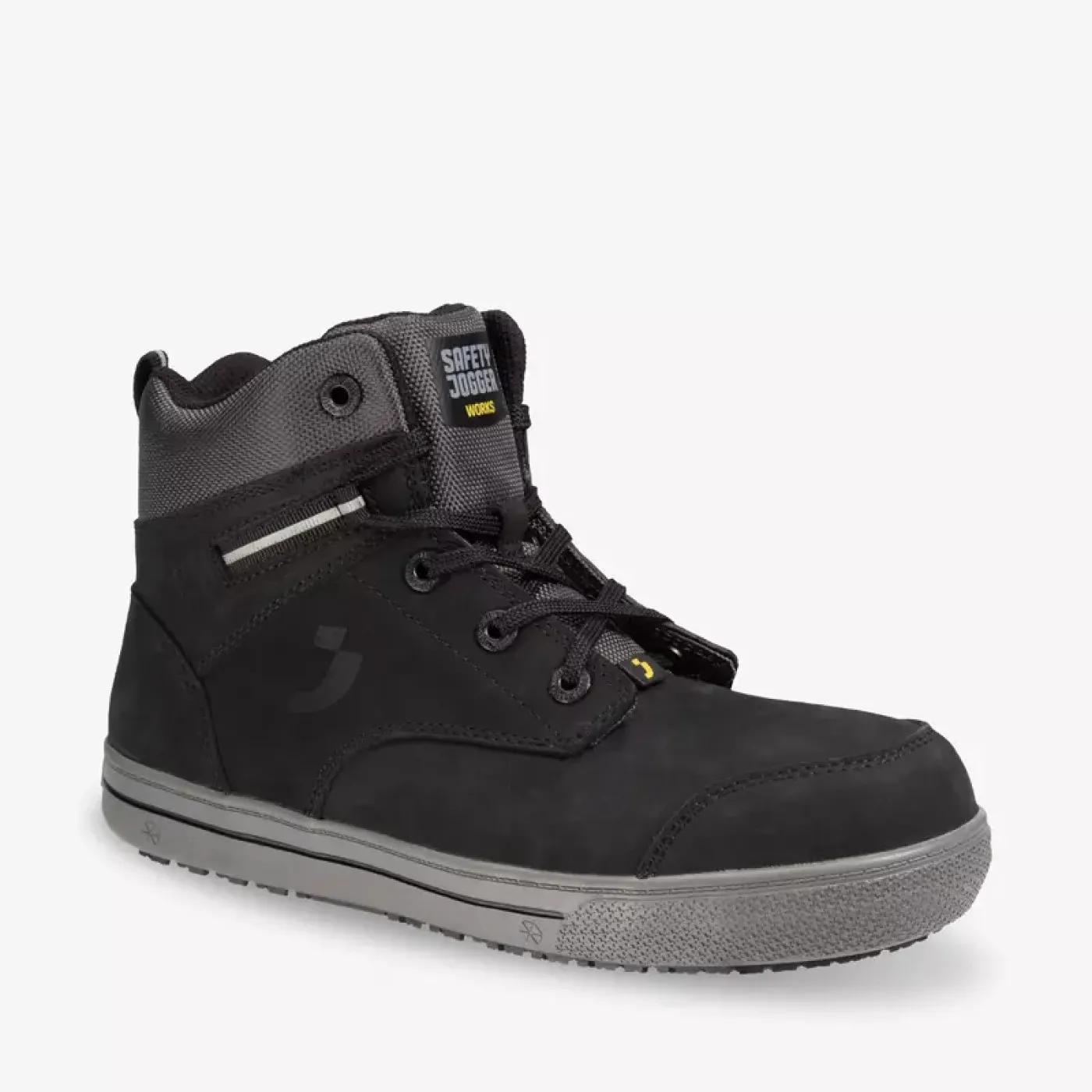 Ghete sport de protecție CERRO S3 ESD HRO SRC / Safety Jogger / Încălțăminte cu talpă HRO rezistentă la căldură