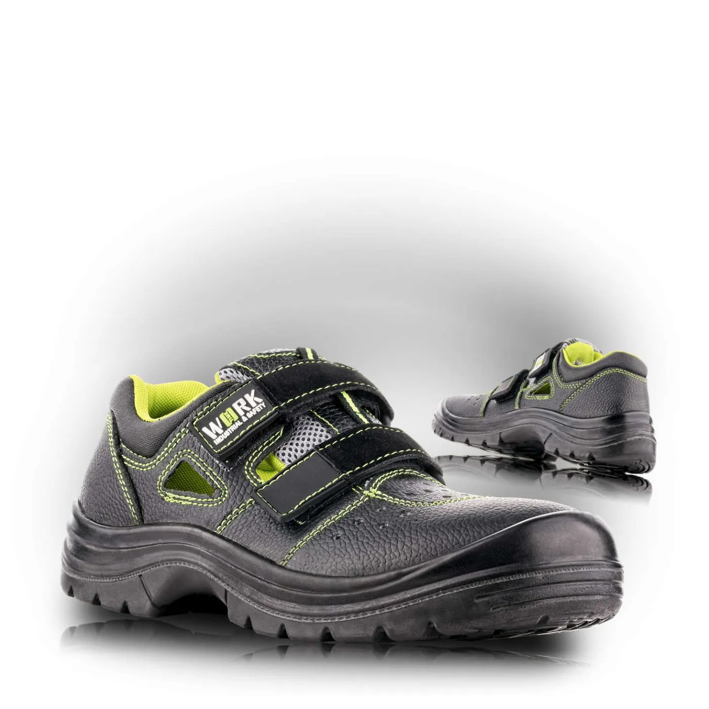 Sandale de protecție UPPSALA S1 SRC / VM Footwear / Sandale de protecție, saboți de lucru, galoși din PVC