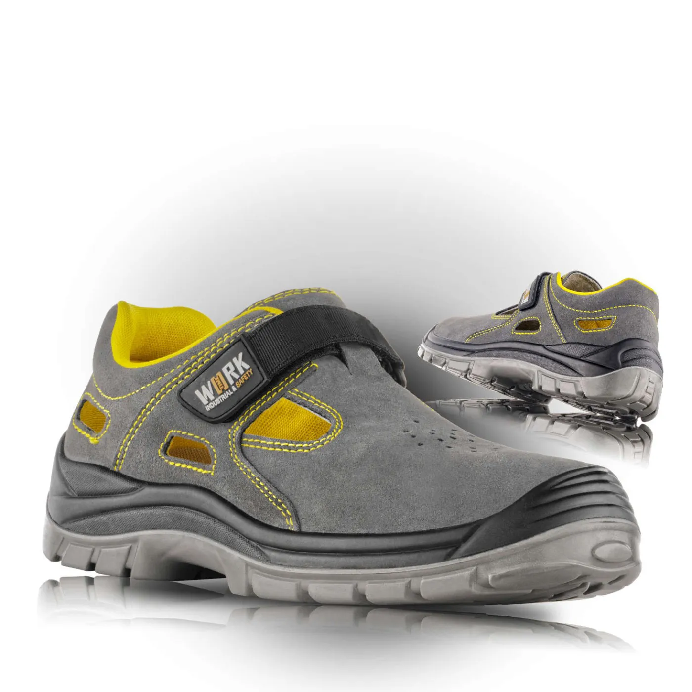 Sandale de protecție SPLIT S1 SRC / VM Footwear / Sandale de protecție, saboți de lucru, galoși din PVC