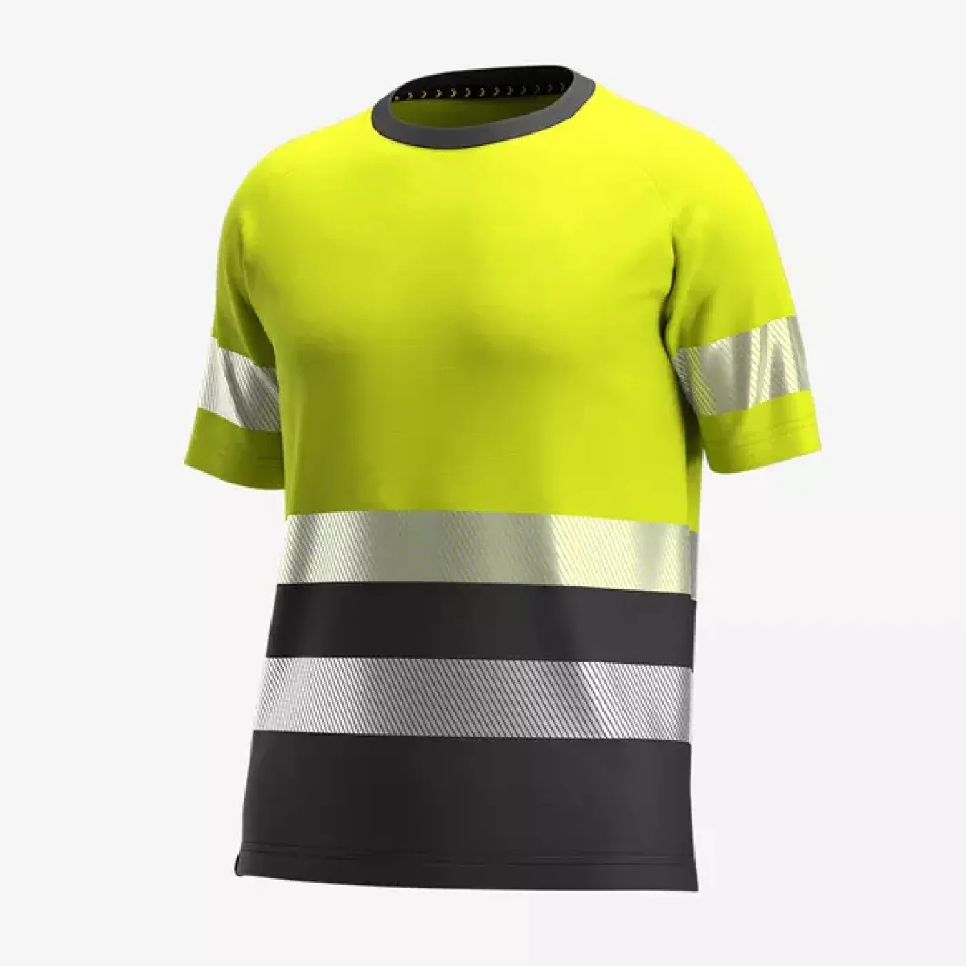 Tricou SCUTI HiVis pentru bărbați / Safety Jogger / Îmbrăcăminte HiVis și reflectorizantă