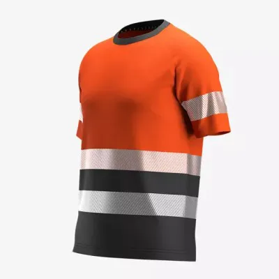 Tricou SCUTI HiVis pentru bărbați / Safety Jogger / Îmbrăcăminte HiVis și reflectorizantă