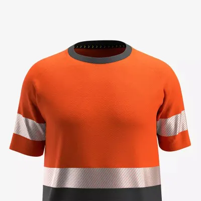 Tricou SCUTI HiVis pentru bărbați / Safety Jogger / Îmbrăcăminte HiVis și reflectorizantă