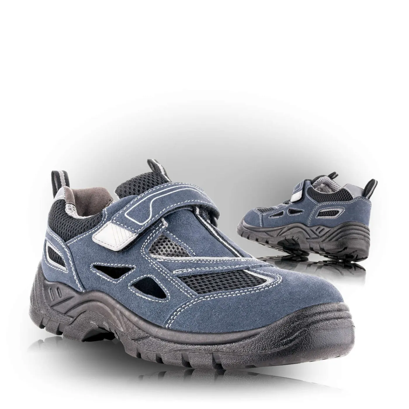 Sandale de protecție AMSTERDAM S1 SRC / VM Footwear / Sandale de protecție, saboți de lucru, galoși din PVC