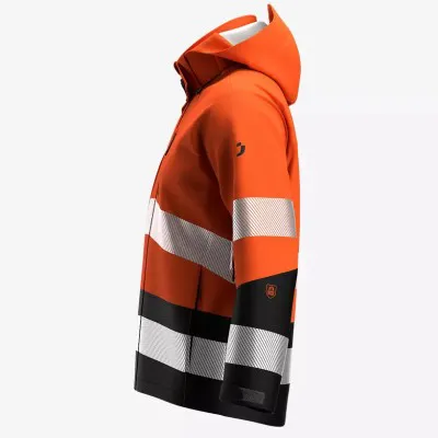 Jachetă softshell SCUTI HiVis pentru bărbați / Safety Jogger / Îmbrăcăminte HiVis și reflectorizantă