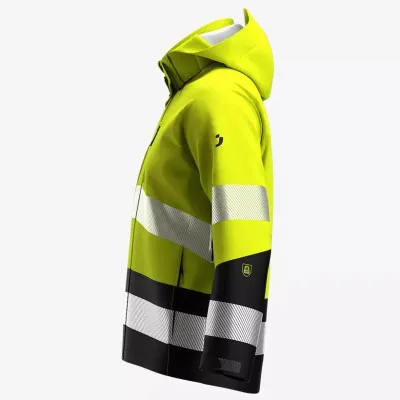Jachetă softshell SCUTI HiVis pentru bărbați / Safety Jogger / Îmbrăcăminte HiVis și reflectorizantă
