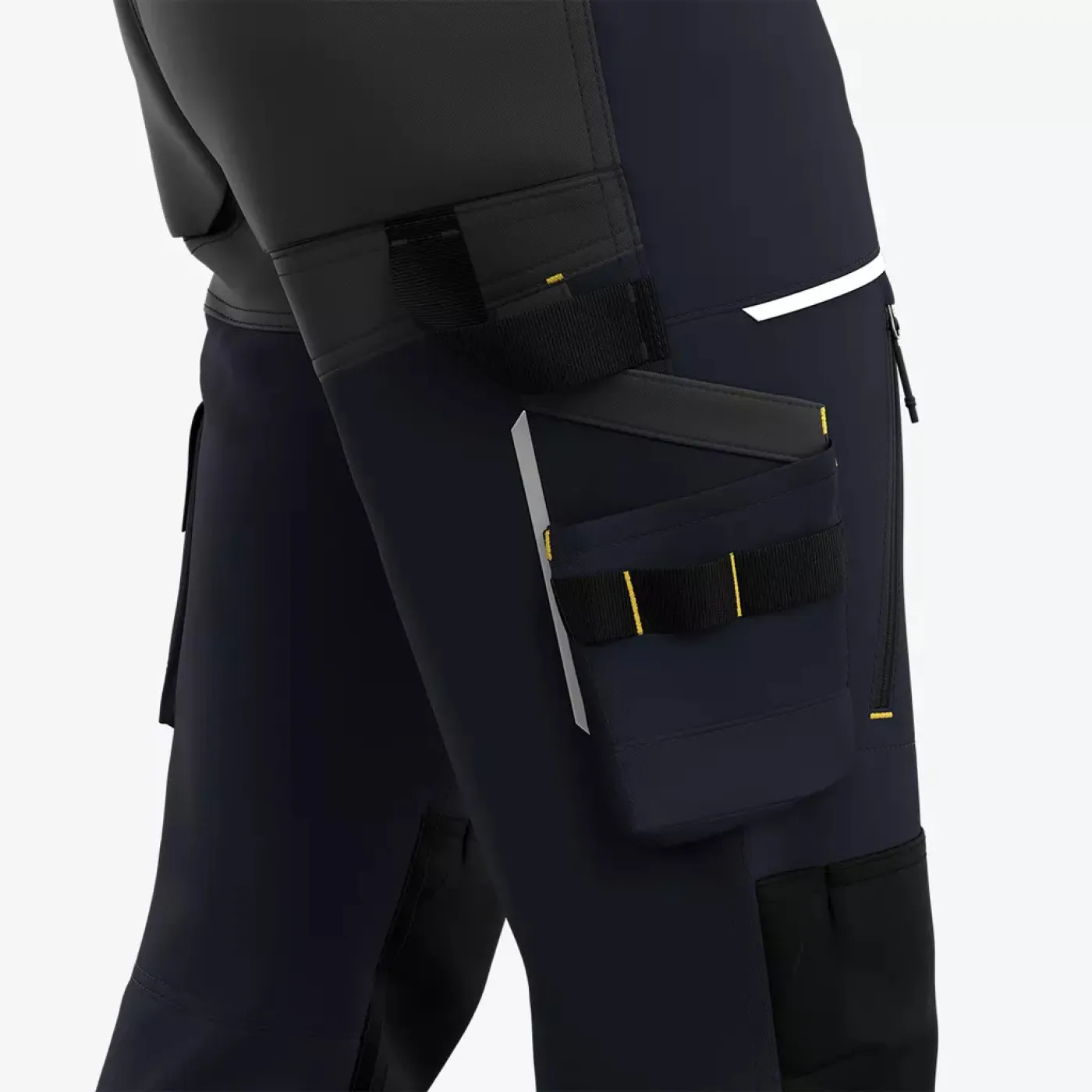 Pantaloni cu pieptar OAK pentru bărbați / Safety Jogger / Pantaloni, salopete, colanți