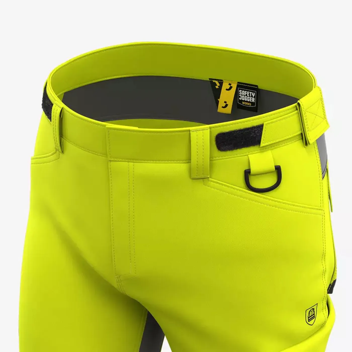 Pantaloni SCUTI HiVis pentru bărbați / Safety Jogger / Îmbrăcăminte HiVis și reflectorizantă
