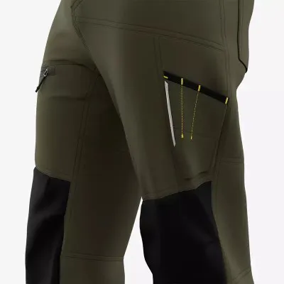 Pantaloni de lucru Cargo MAPLE pentru bărbați / Safety Jogger / Pantaloni, salopete, colanți