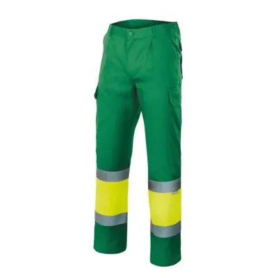 Pantaloni de înaltă vizibilitate căptușiți, în două tonuri / Velilla / Pantaloni, salopete, colanți