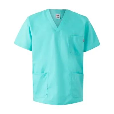 Bluză medicală cu mânecă scurtă, tip chirurg / Velilla / Îmbrăcăminte medicală
