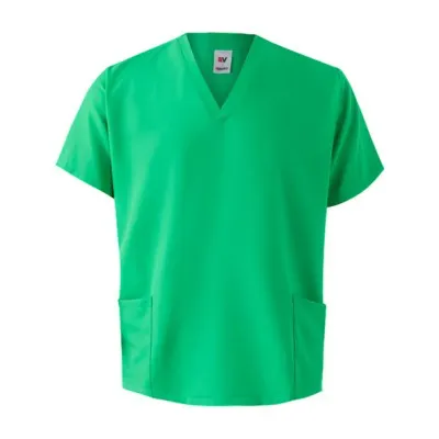 Bluză medicală cu mânecă scurtă, tip chirurg / Velilla / Îmbrăcăminte medicală