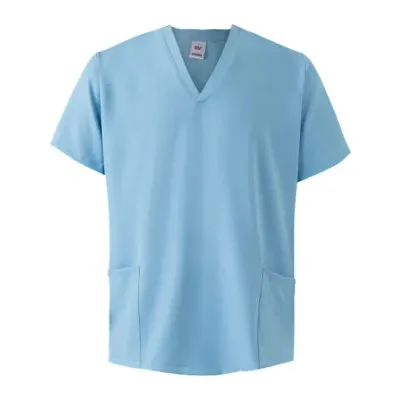 Bluză medicală cu mânecă scurtă, tip chirurg / Velilla / Îmbrăcăminte medicală