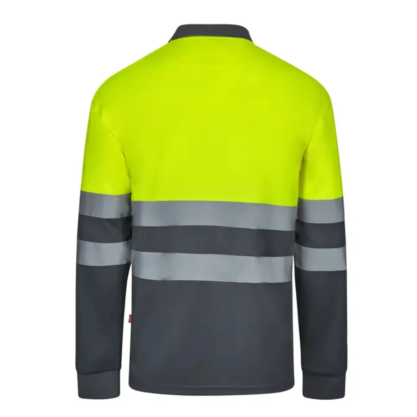 Tricou polo cu mânecă lungă, de înaltă vizibilitate, în două tonuri / Velilla / Tricouri, bluze, cămăși