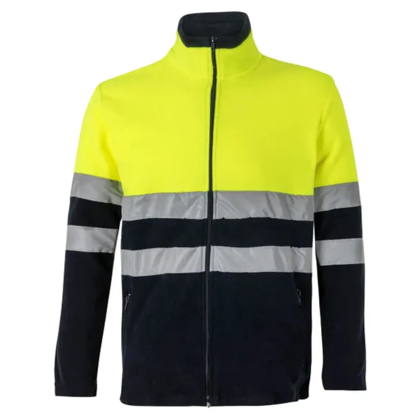 Jachetă fleece de înaltă vizibilitate, în două tonuri / Velilla / Hanorace, bluze softshell, polar și fleece