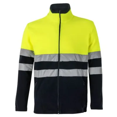 Jachetă fleece de înaltă vizibilitate, în două tonuri / Velilla / Hanorace, bluze softshell, polar și fleece