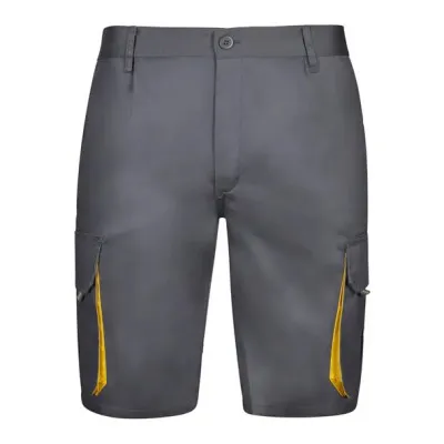 Pantaloni scurti, în două tonuri, cu buzunare multiple / Velilla / Pantaloni scurți de lucru