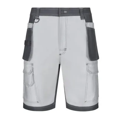 Pantaloni scurți din material stretch, cu buzunare pentru toc / Velilla / Pantaloni scurți de lucru