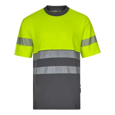 Tricou din bumbac, de înaltă vizibilitate, în două tonuri / Velilla / Tricouri, bluze, cămăși