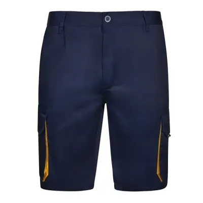 Pantaloni scurti, în două tonuri, cu buzunare multiple / Velilla / Pantaloni scurți de lucru