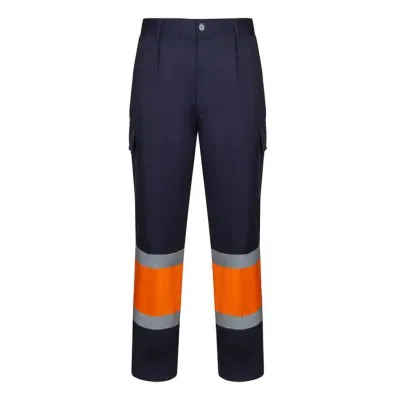 Pantaloni de înaltă vizibilitate în două tonuri, căptușiți / Velilla / Pantaloni, salopete, colanți