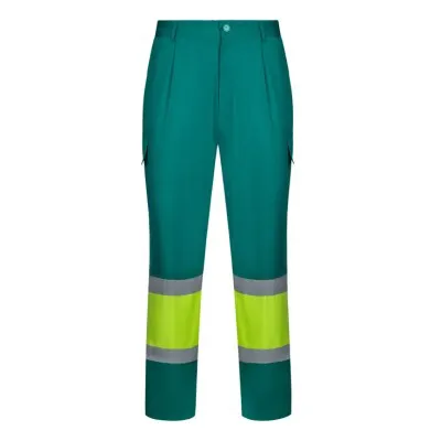 Pantaloni de înaltă vizibilitate în două tonuri, căptușiți / Velilla / Pantaloni, salopete, colanți