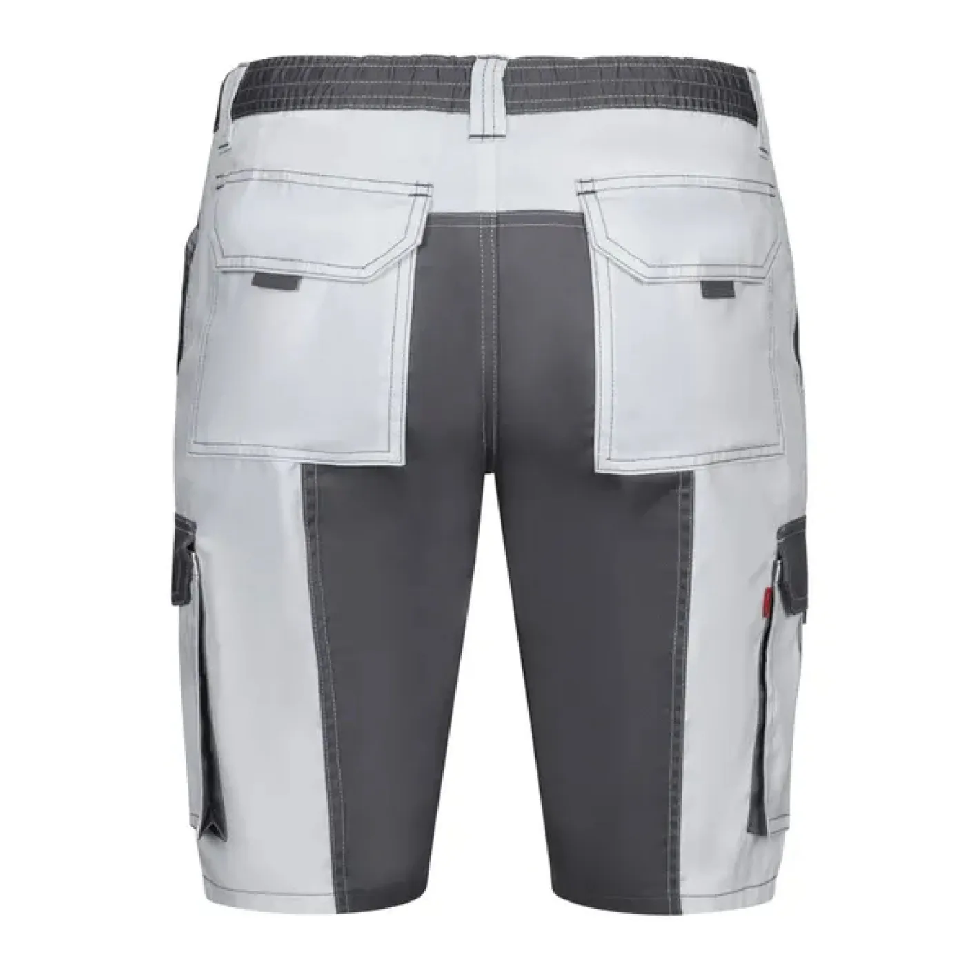 Pantaloni scurți în două tonuri, cu buzunare multiple / Velilla / Pantaloni scurți de lucru