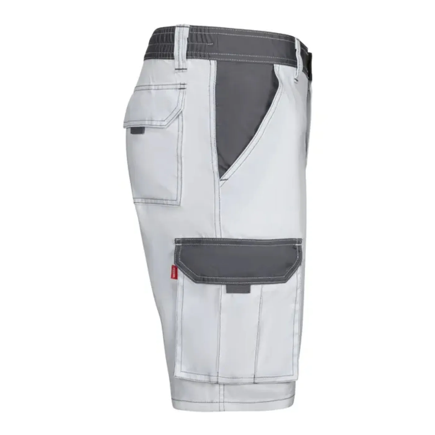 Pantaloni scurți în două tonuri, cu buzunare multiple / Velilla / Pantaloni scurți de lucru
