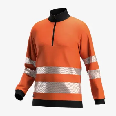 Bluză SCUTI HiVis cu guler înalt / Safety Jogger / Îmbrăcăminte HiVis și reflectorizantă
