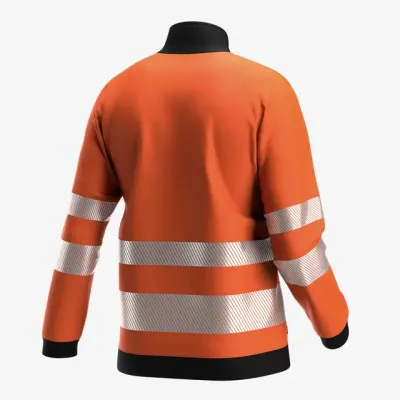 Bluză SCUTI HiVis cu guler înalt / Safety Jogger / Îmbrăcăminte HiVis și reflectorizantă
