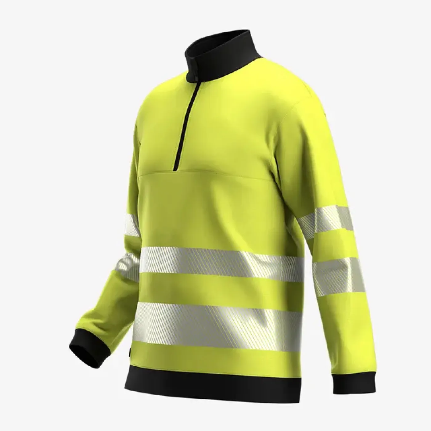 Bluză SCUTI HiVis cu guler înalt / Safety Jogger / Îmbrăcăminte HiVis și reflectorizantă