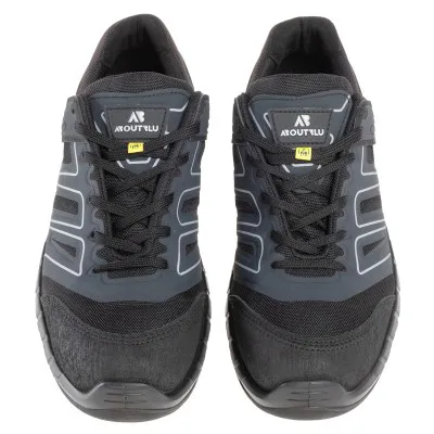 Pantofi de protecție INDIANAPOLIS BLACK LOW S3 SRC ESD / AboutBlu / Pantofi de protecție, outdoor și de lucru