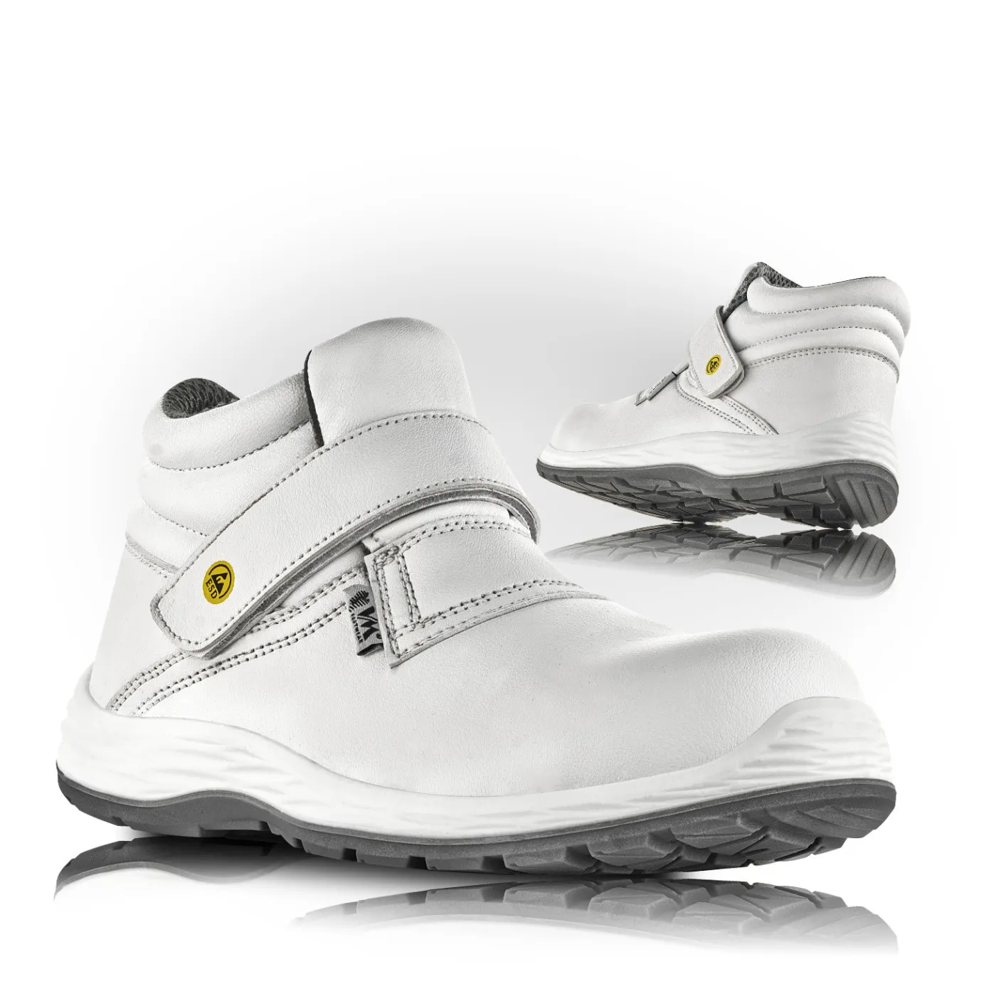 Ghete de protecție FULHAM S3L FO ESD SR / VM Footwear / Încălțăminte albă