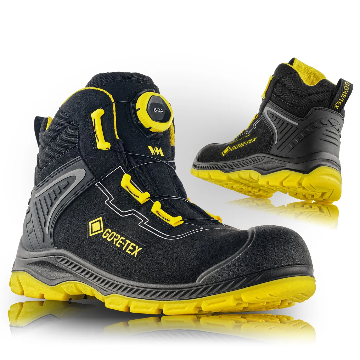 Bocanci de protecție LIVERPOOL BOA S3 HRO SRC CI WR / VM Footwear / Încălțăminte cu talpă HRO rezistentă la căldură