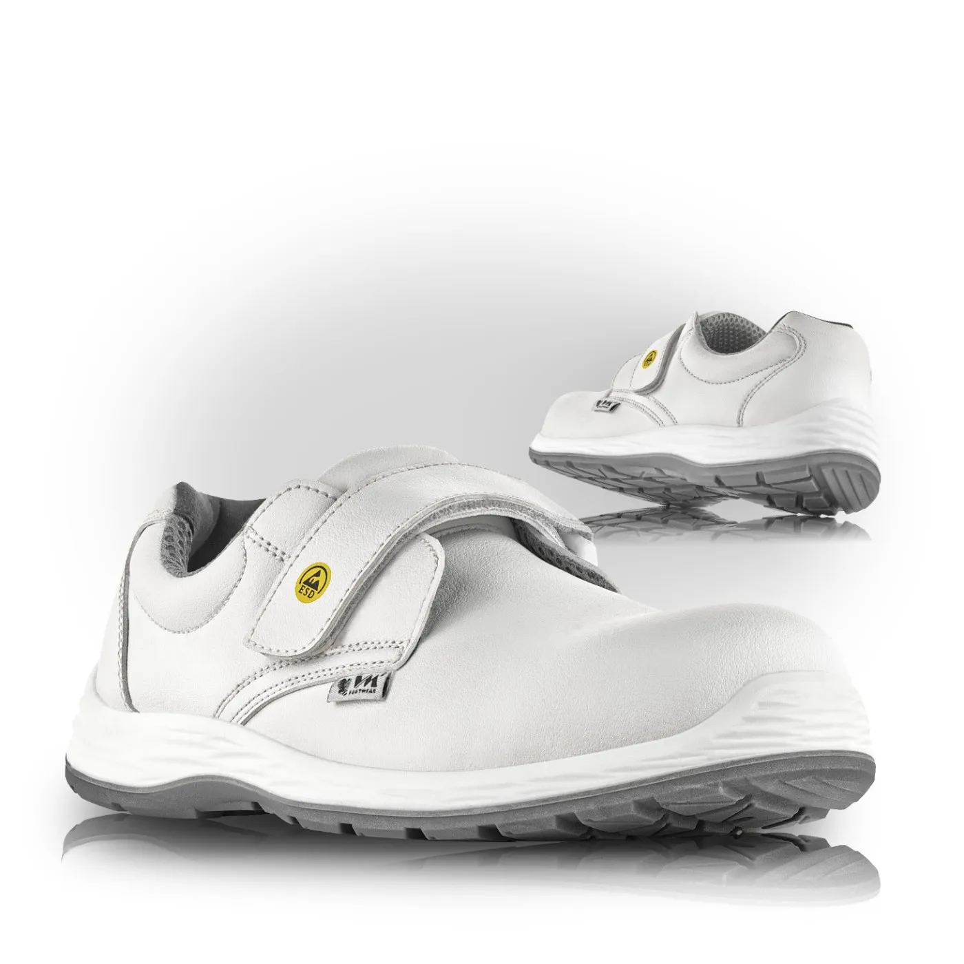 Pantofi de protecție NEWCASTLE S3L FO ESD SR / VM Footwear / Încălțăminte albă