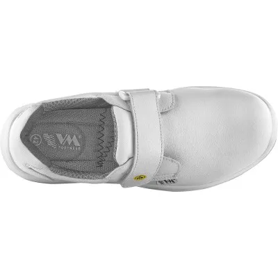 Pantofi de protecție NEWCASTLE S3L FO ESD SR / VM Footwear / Încălțăminte albă