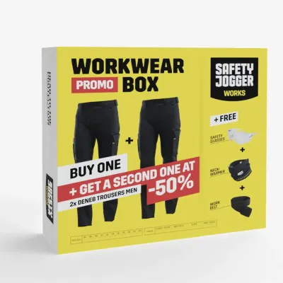 Pachet promo WORKWEAR BOX DENEB / Safety Jogger / Pantaloni, salopete, colanți