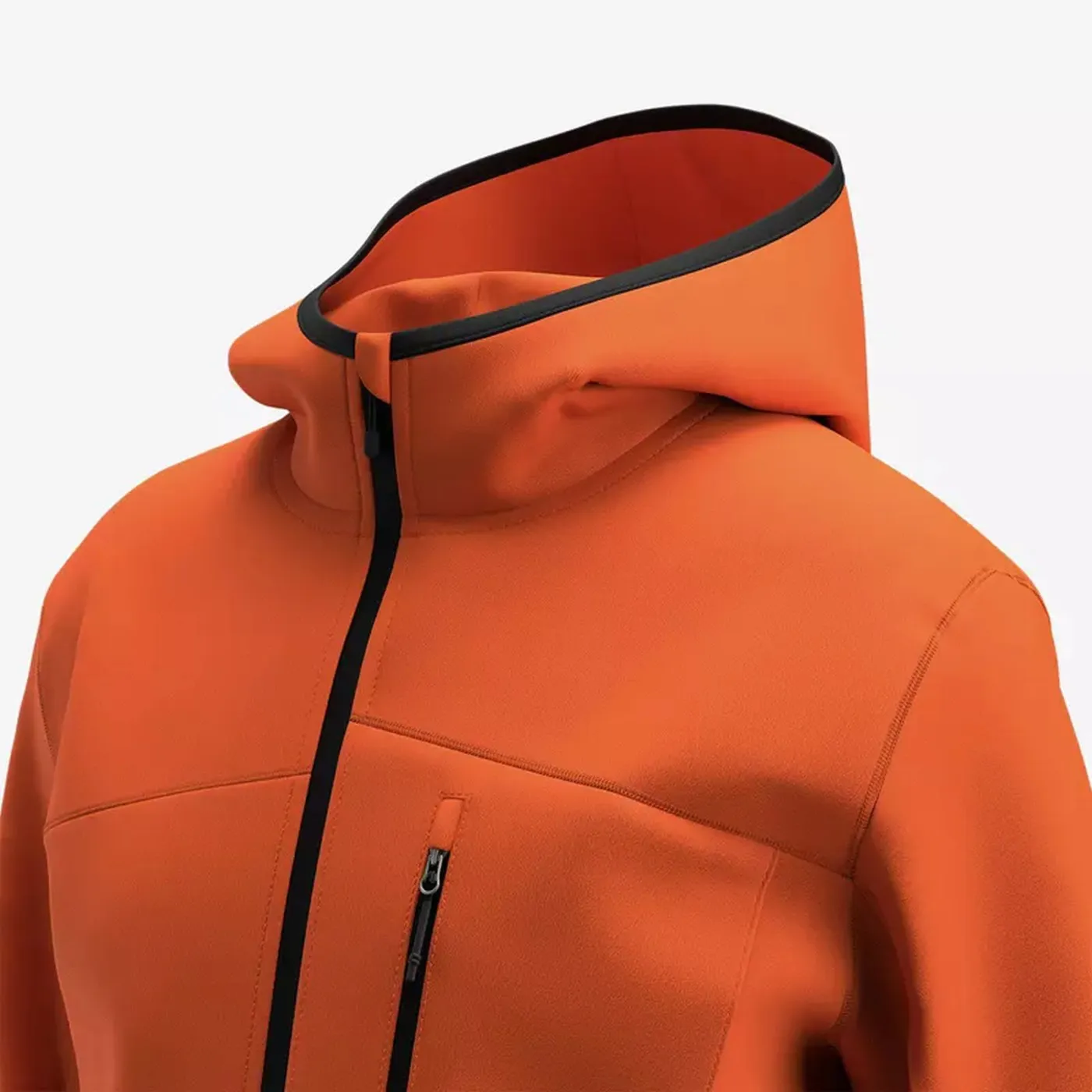 Hanorac SCUTI HiVis cu glugă și buzunare funcționale / Safety Jogger / Îmbrăcăminte HiVis și reflectorizantă