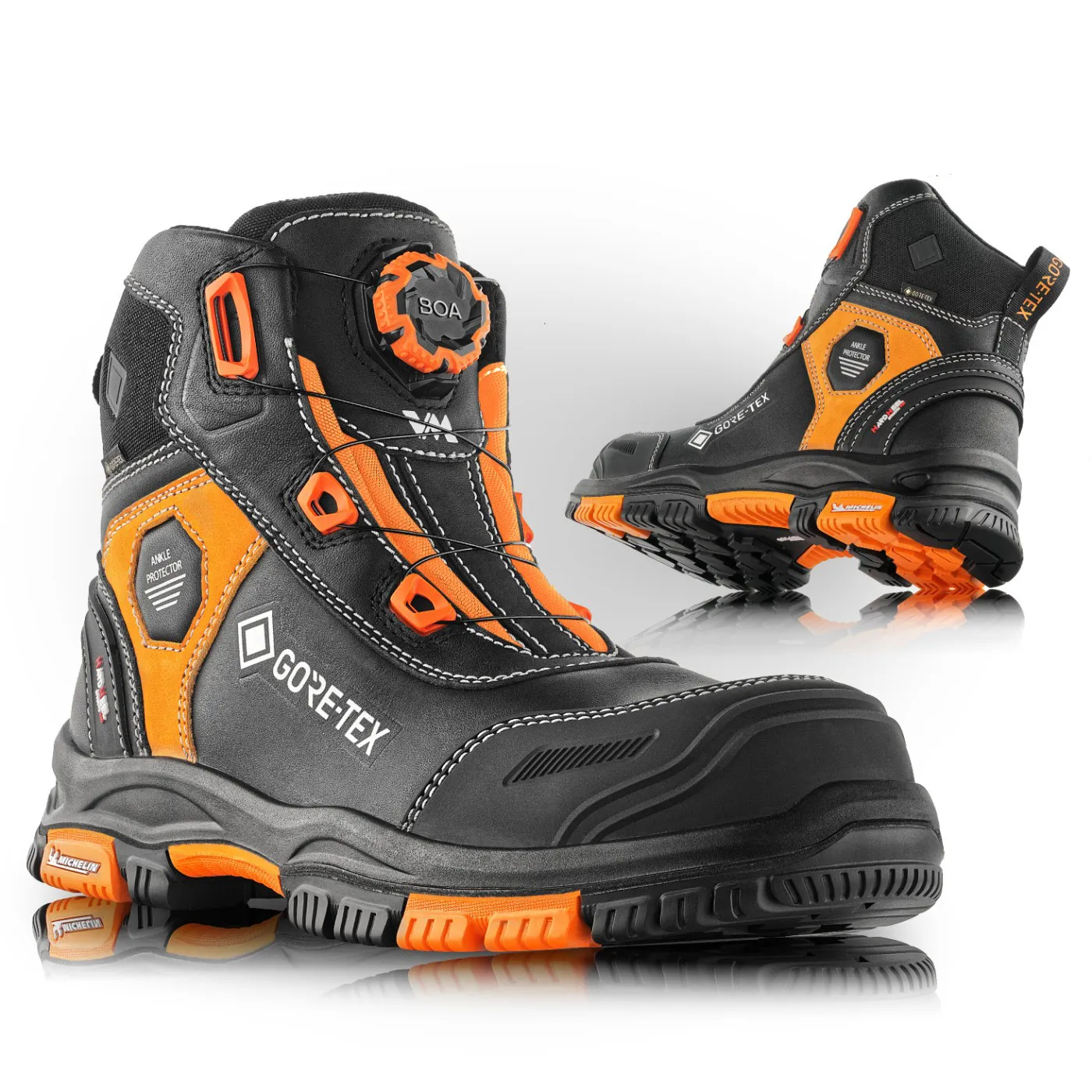 Bocanci de protecție VERMONT S7L FO HRO AN SR / VM Footwear / Încălțăminte cu talpă HRO rezistentă la căldură