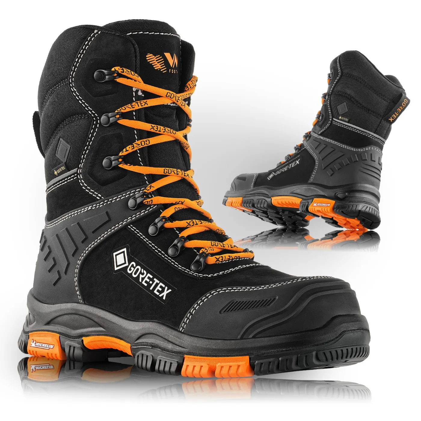Bocanci înalți de protecție UTAH S7L FO HRO SR / VM Footwear / Încălțăminte cu talpă HRO rezistentă la căldură